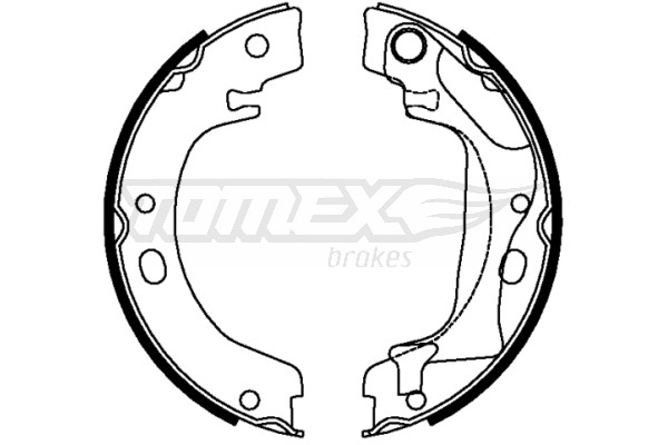 TOMEX Brakes Bremsbackensatz